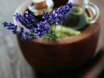 lavender massage