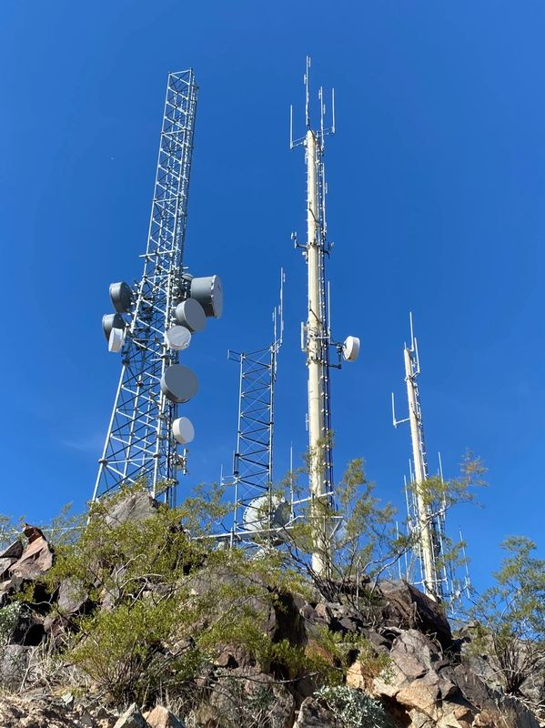 RWC Radio site on South Mountain, Phoenix