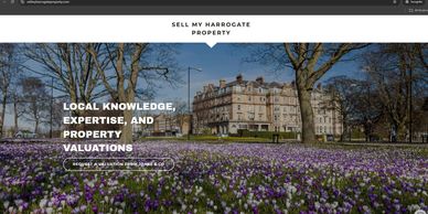 Sell My Harrogate Property Digital Billboard Website