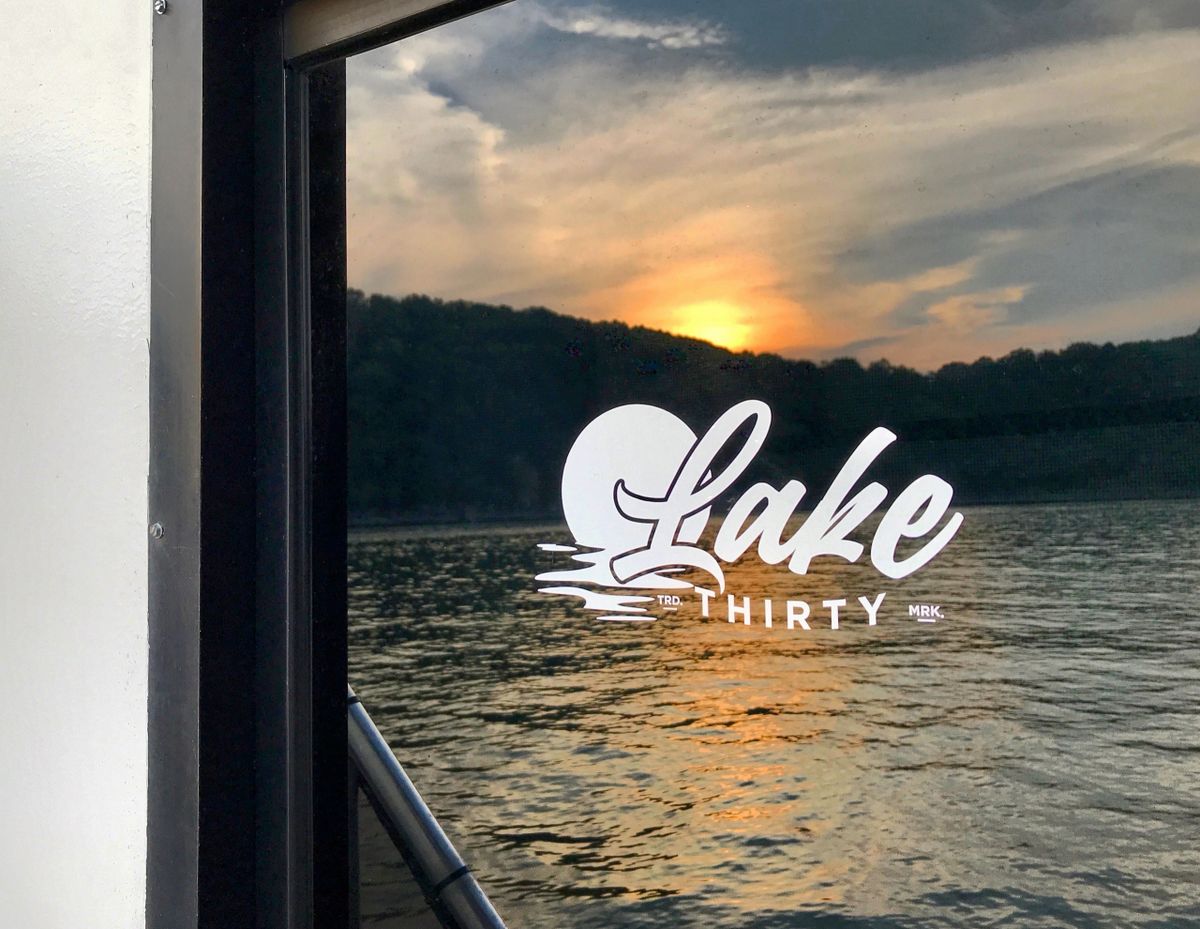 LAKE30® Decals - Car and Boat Vinyl Decals