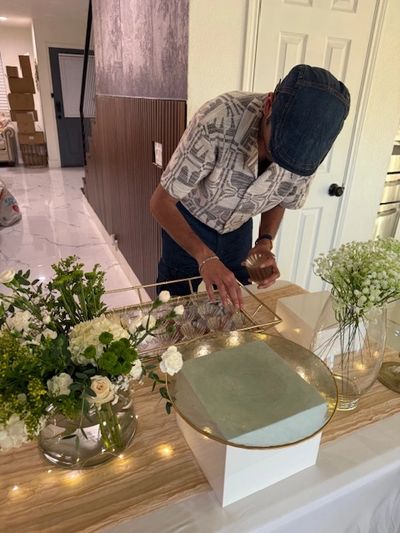 Shahbazz decorating event