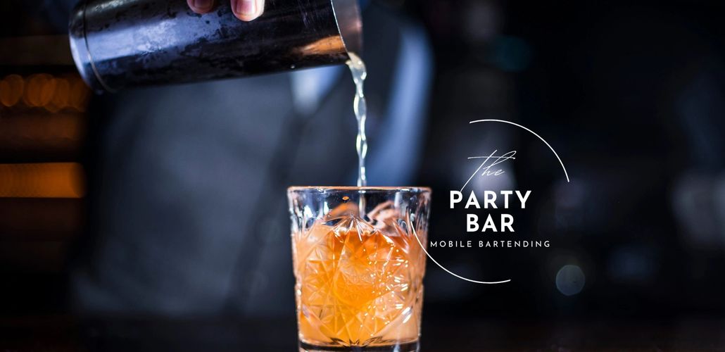 The Party Bar Mobile Bartending Portable Bar for Wedding Birthday Holiday Party Corporate Events