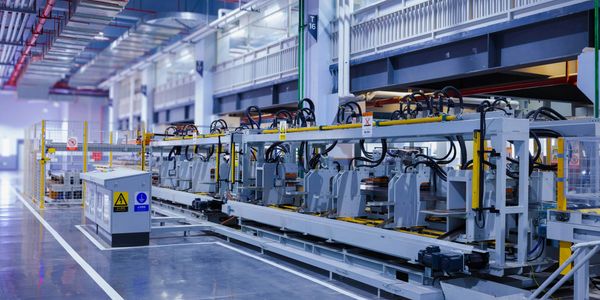 robot cell safety fencing and interlocked guarding system