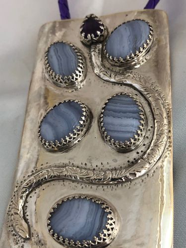 Sterling Silver Snake Bolo 