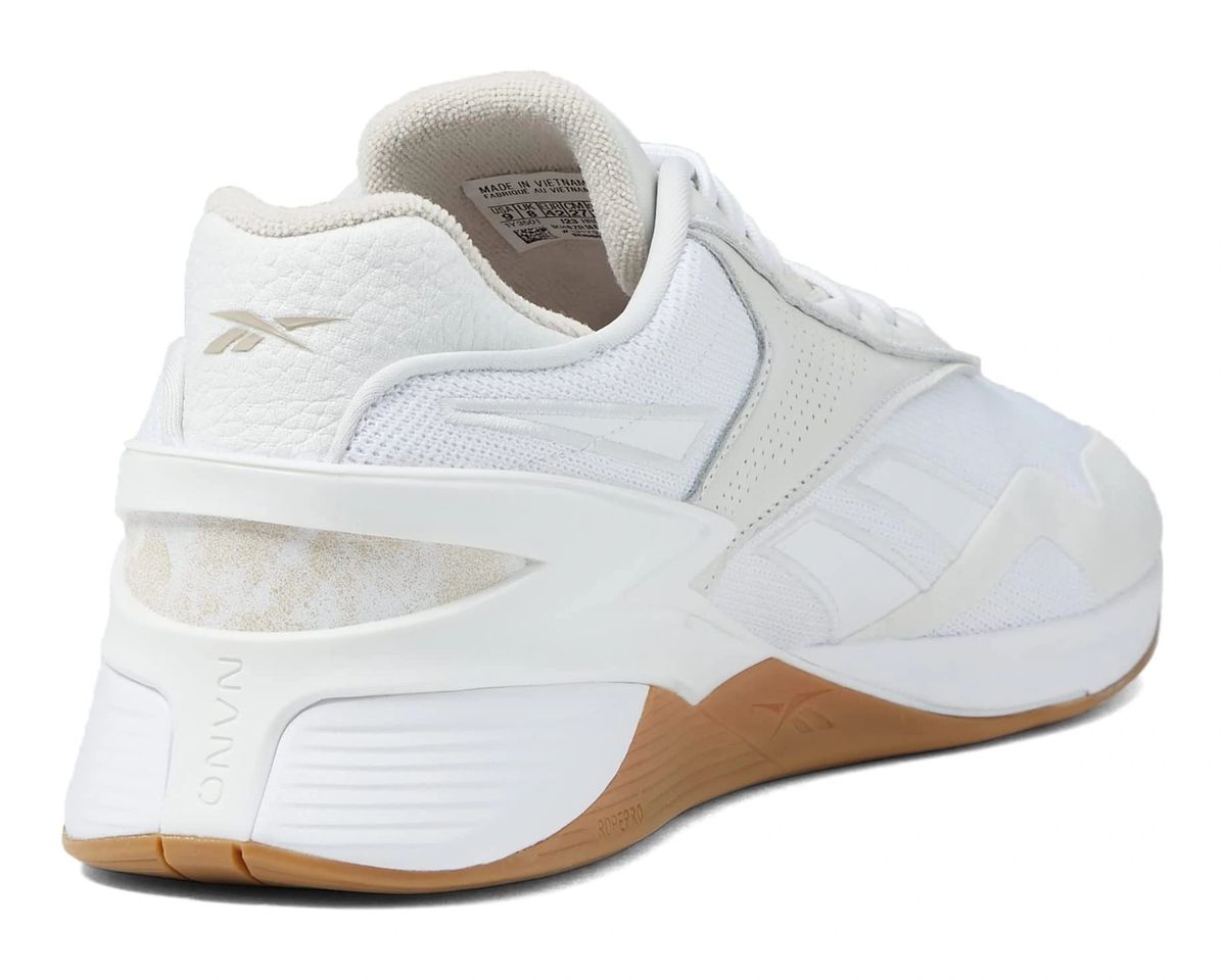 Reebok Men's Nano Classic Training Shoe, White/Gum