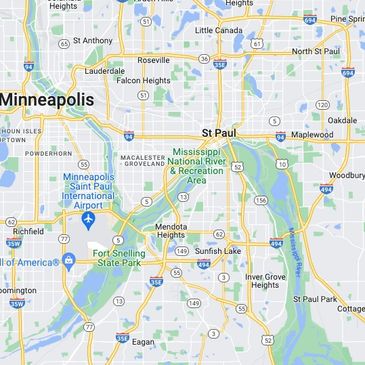 Image of Twin Cities where YardWorkWizard offers services.