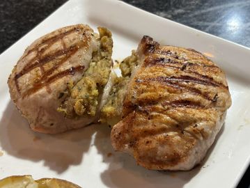 Stuffed Pork chops in Manning, IA at Level B