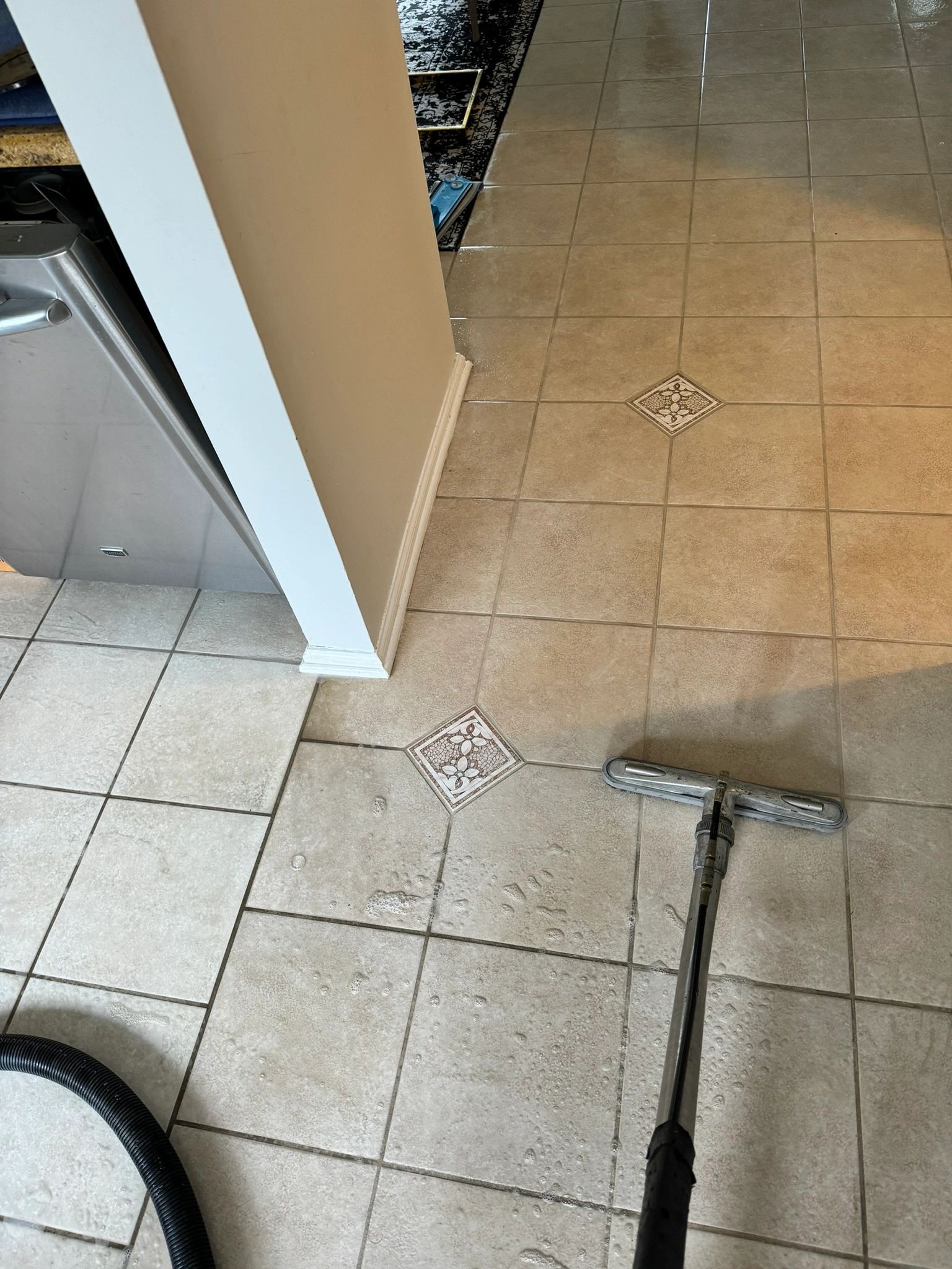 Tile and grout restoration results — Bethlehem PA