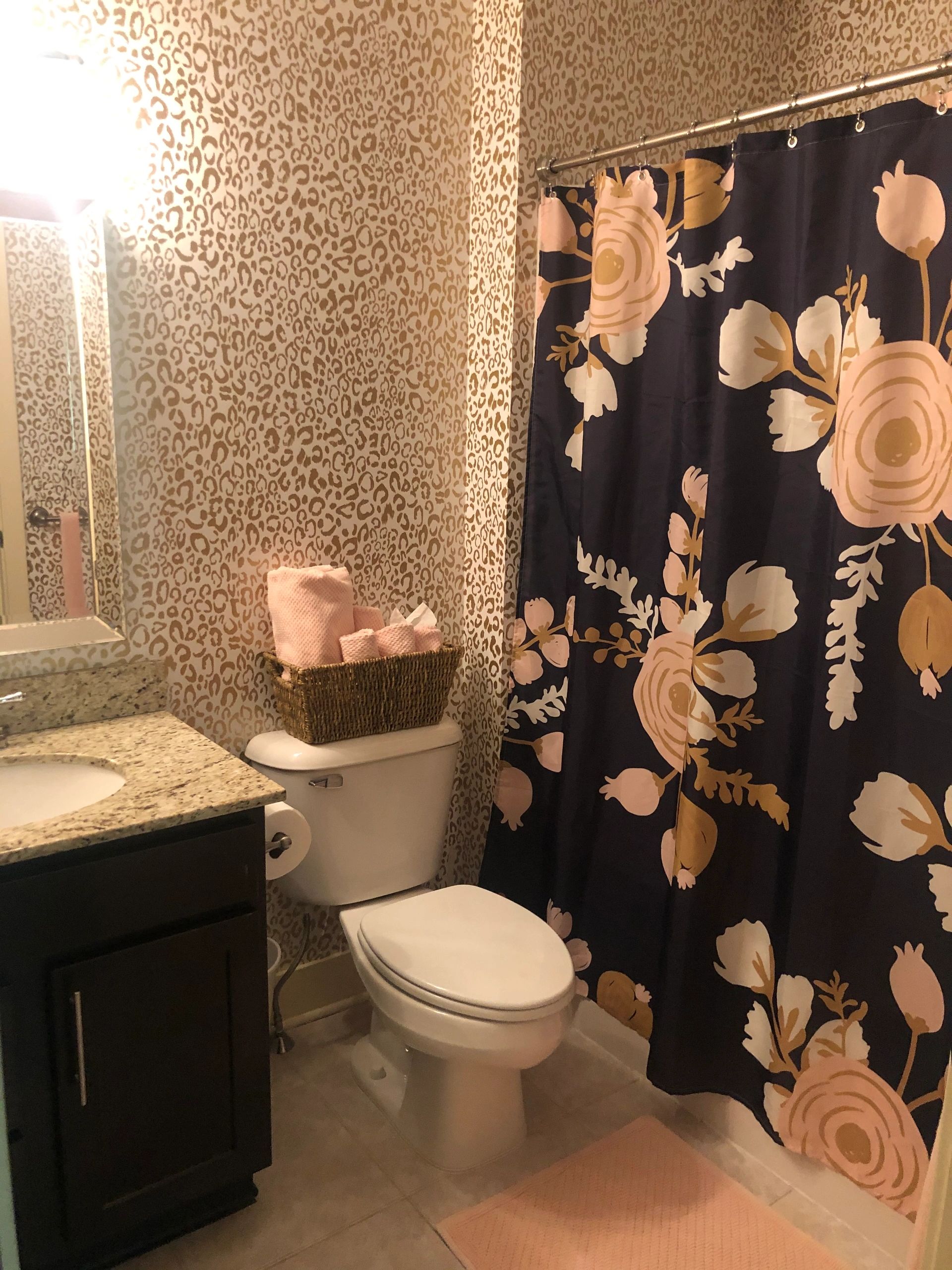 DIY- Peel and Stick Wallpaper