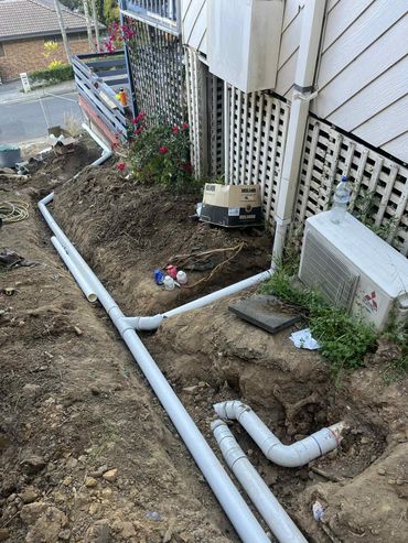 Storm water drainage for a customer in Narara.