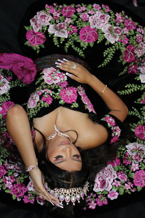 Hermosa Foto de una Quinceańera en Stockton