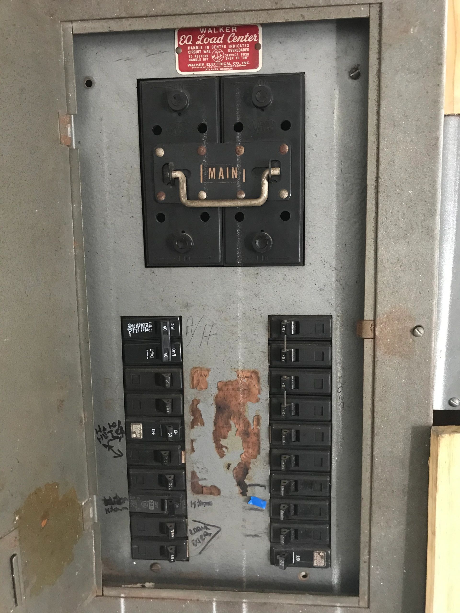 Walker EQ Central Panel