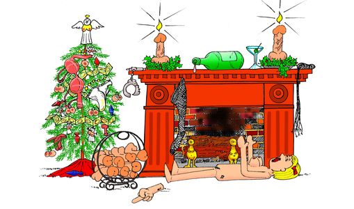 I was very naughty when I wrote the X-rated version of the original T’was The Night Before Christmas