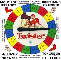 However, the spinner modifications are only used in Marge's Naked Twister version of the game.
