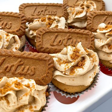 Biscoff cupcakes