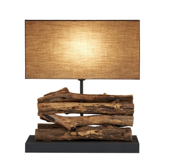 Perifere Teak Table Lamp