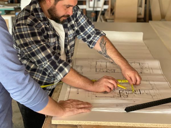 Licensed Contractor remodeling kitchen and bathroom in San Diego California