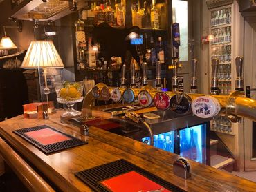 A selection of our draught beers available