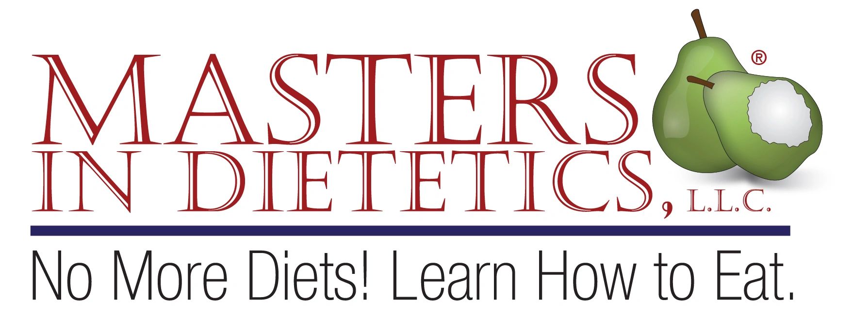 Masters In Dietetics, LLC Logo Nutrition Diets Eat Healthy