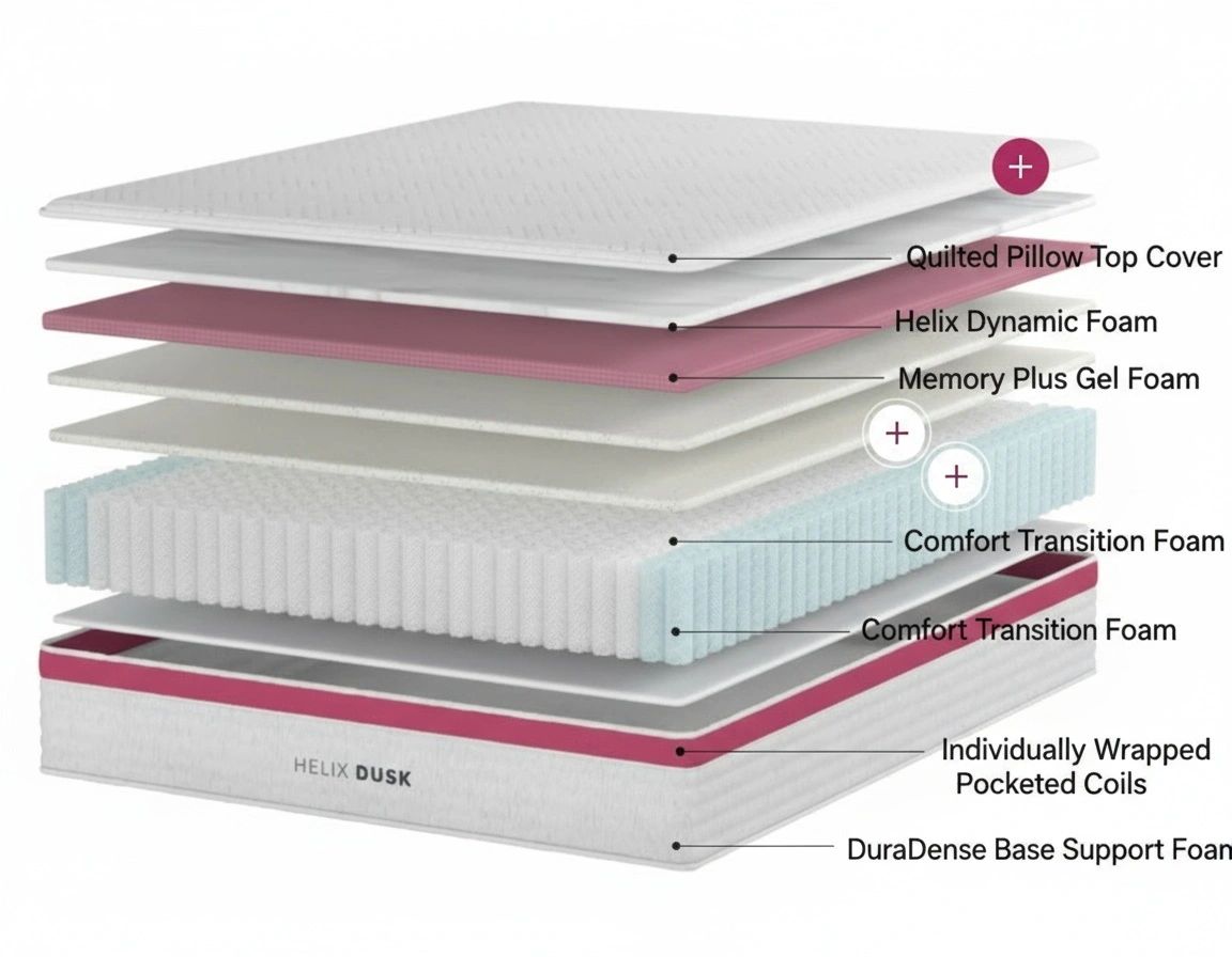 Helix Dusk Pillow Top Hybrid - Thumbnail 2
