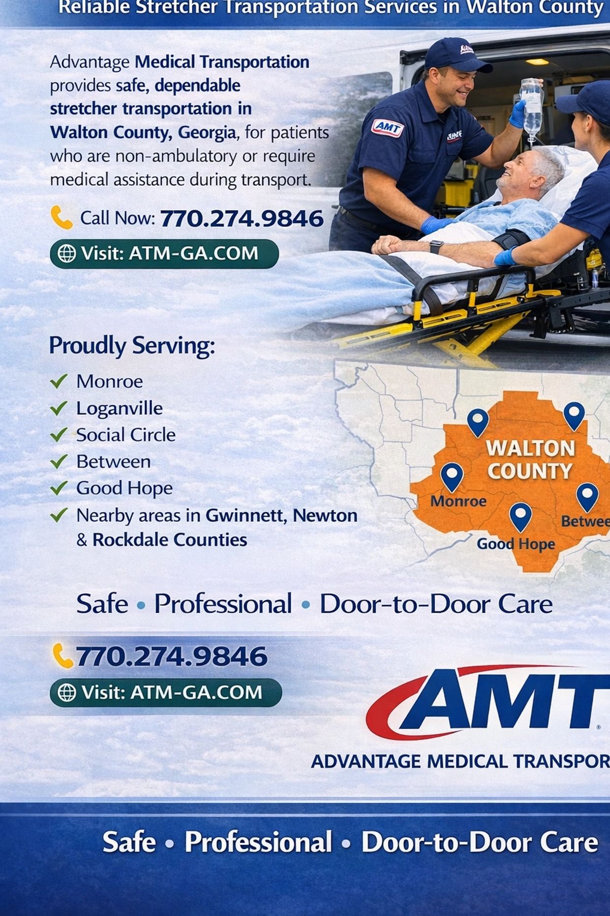 Wheelchair Transportation Gwinnett County GA | AMT
