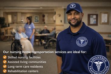 Friendly service in healthcare transportation