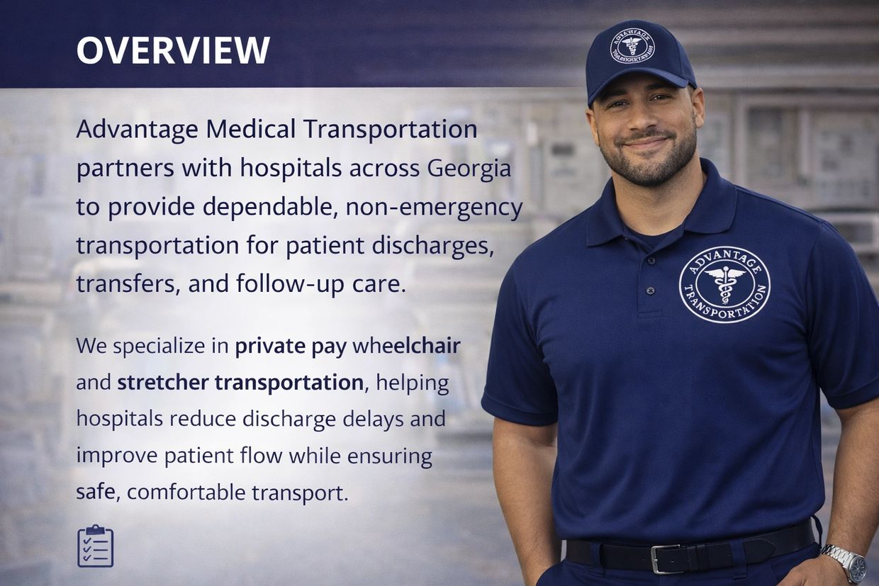 Non-Emergency Medical Wheelchair and Stretcher Transportation in Rockdale County