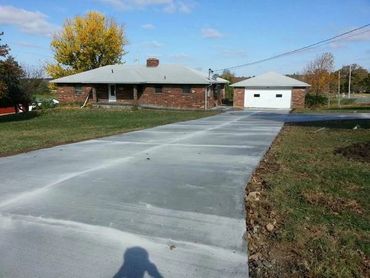 Resurfaced Concrete Driveway