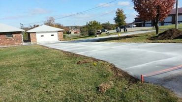 Concrete Driveway Resurfaced for a fresh like new concrete look in Aiken, SC