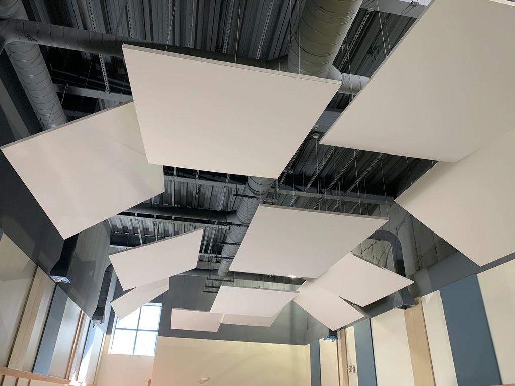 Acoustical Ceiling Clouds Model W-106