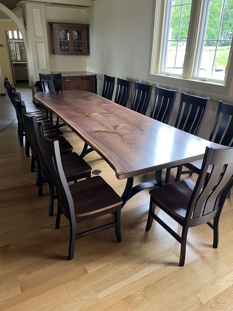 Live Edge Gathering Table 