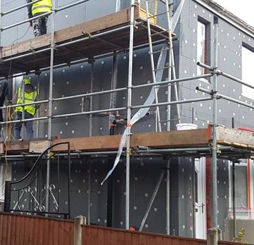 External Wall Insulation install