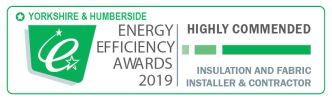 Energy Efficiency Awards 2019 Highly Commended badge.