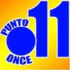 Logo with text 'Punto Once' and number 11 in blue on yellow background.