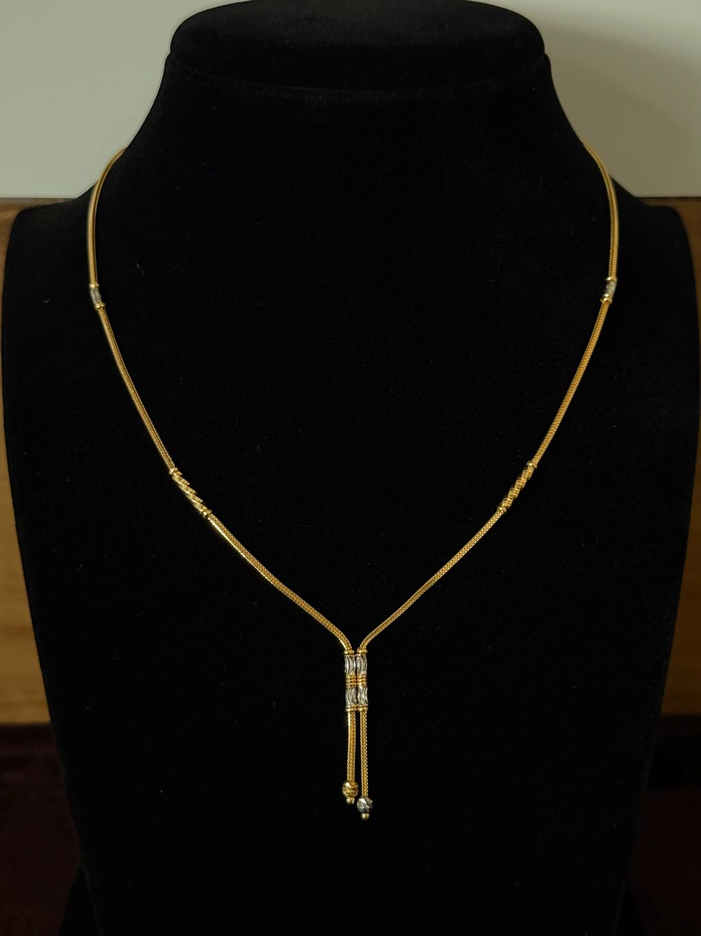 Twin Drop Necklace