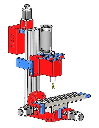 harbor freight mini mill cnc conversion kit  CNC FUSION