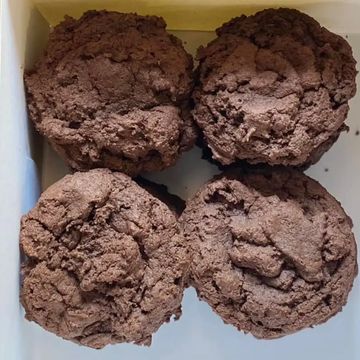 Allergy-free chocolate chips in a chocolate cookie