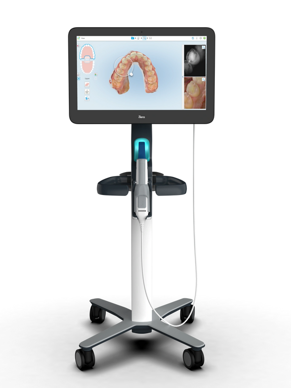 Itero Scanner that replaces impressions. Scans for Invisalign and shows before and after, instantly!