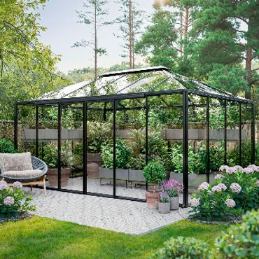 SCANDIGLAS GREENHOUSES
Designer aluminum/glass house for gardening and living
from $4,038 or $195/mo
