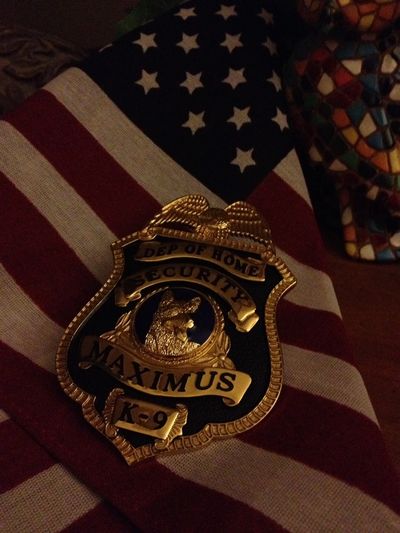 Max's Pet Patrol Pet Sitters- Max's Home Security Badge