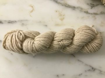 100% Natural Shetland Wool Creme