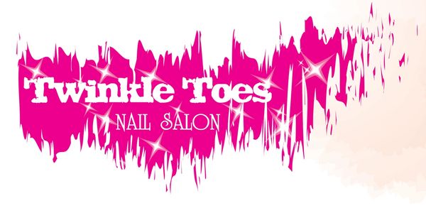 twinkle toes nail salon logo