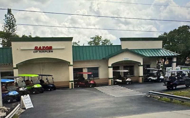 Razor of Naples store exterior