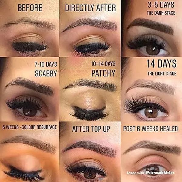 What to expect after Microblading 