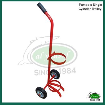 portable single cylinder trolley