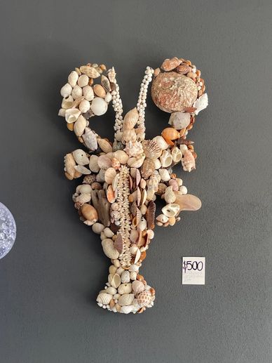 This Rattan Lobster Wall Art Creation is on the premises of Veraison Restaurant, Tootgarook, VIC. 