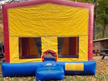 a bounce house