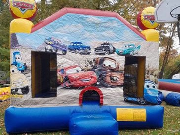 Cars bounce house