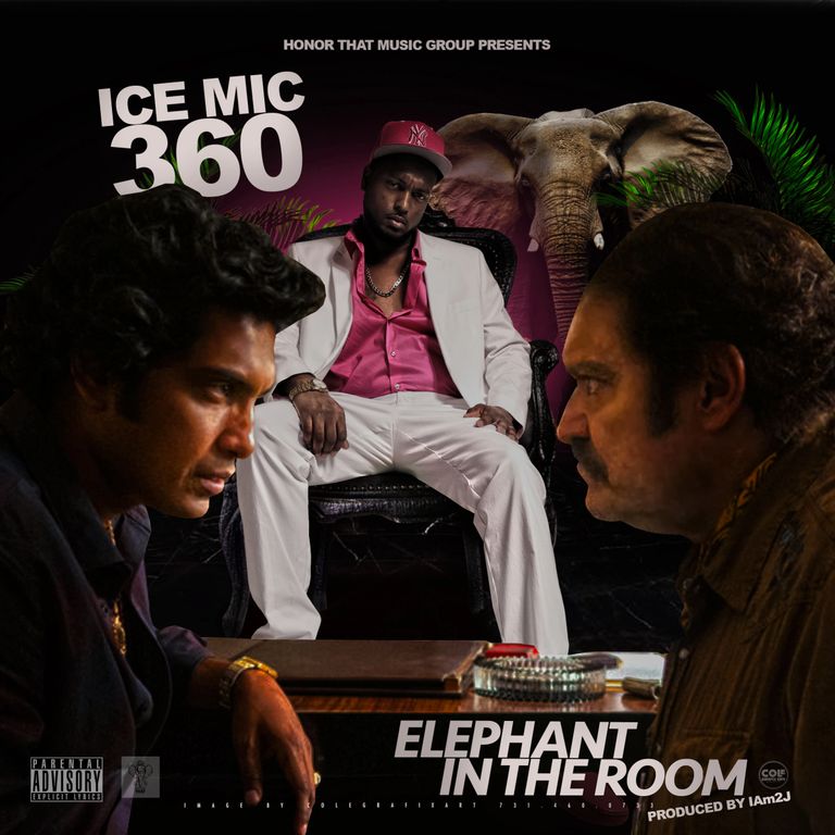 Single Artwork for Elephant In The Room. Honor That 
