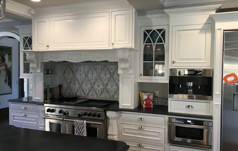 painted cabinets